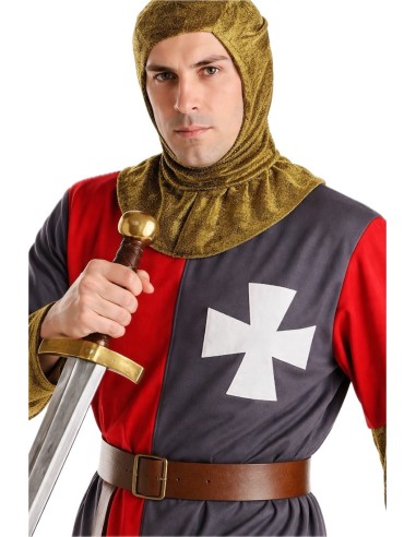 Costume Medievale Grigio Taglia L | Costumi per Adulti Il Re del Carnevale